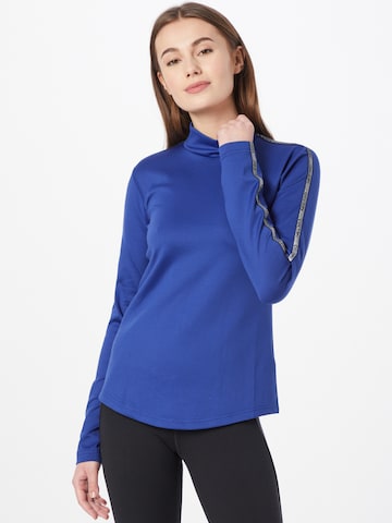 NIKE Performance shirt in Blue: front