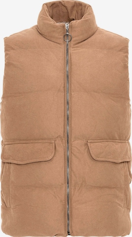 Gilet di Antioch in beige: frontale