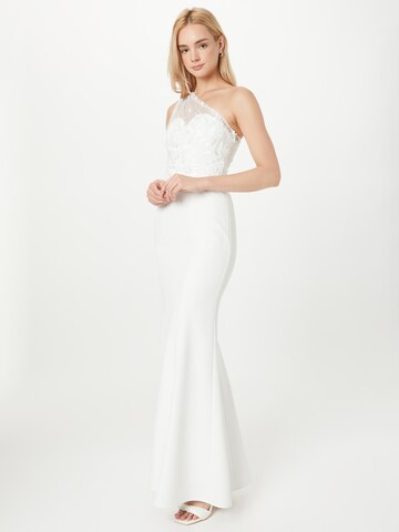 Chi Chi London Evening Dress in White