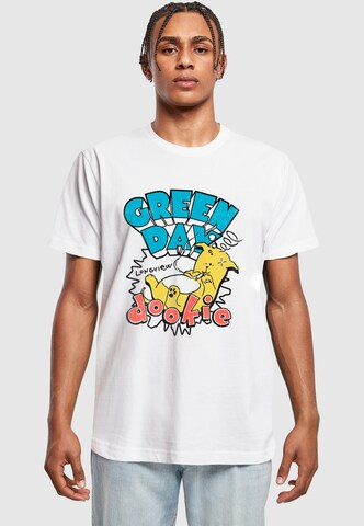 T-Shirt 'Green Day Dookie' Merchcode en blanc : devant