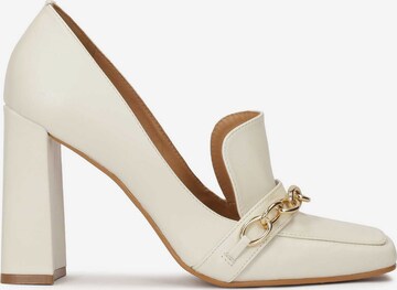 Kazar - Zapatos con plataforma en beige