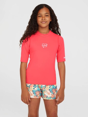 Maglia funzionale 'Skin' di O'NEILL in rosa: frontale