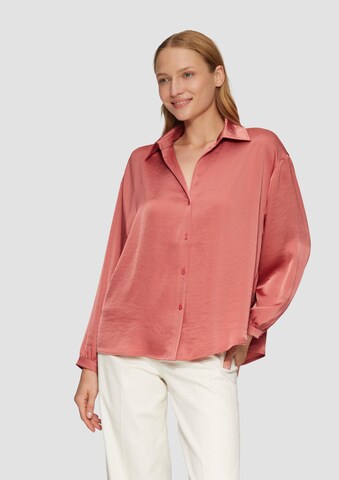 s.Oliver Blouse in Oranje: voorkant