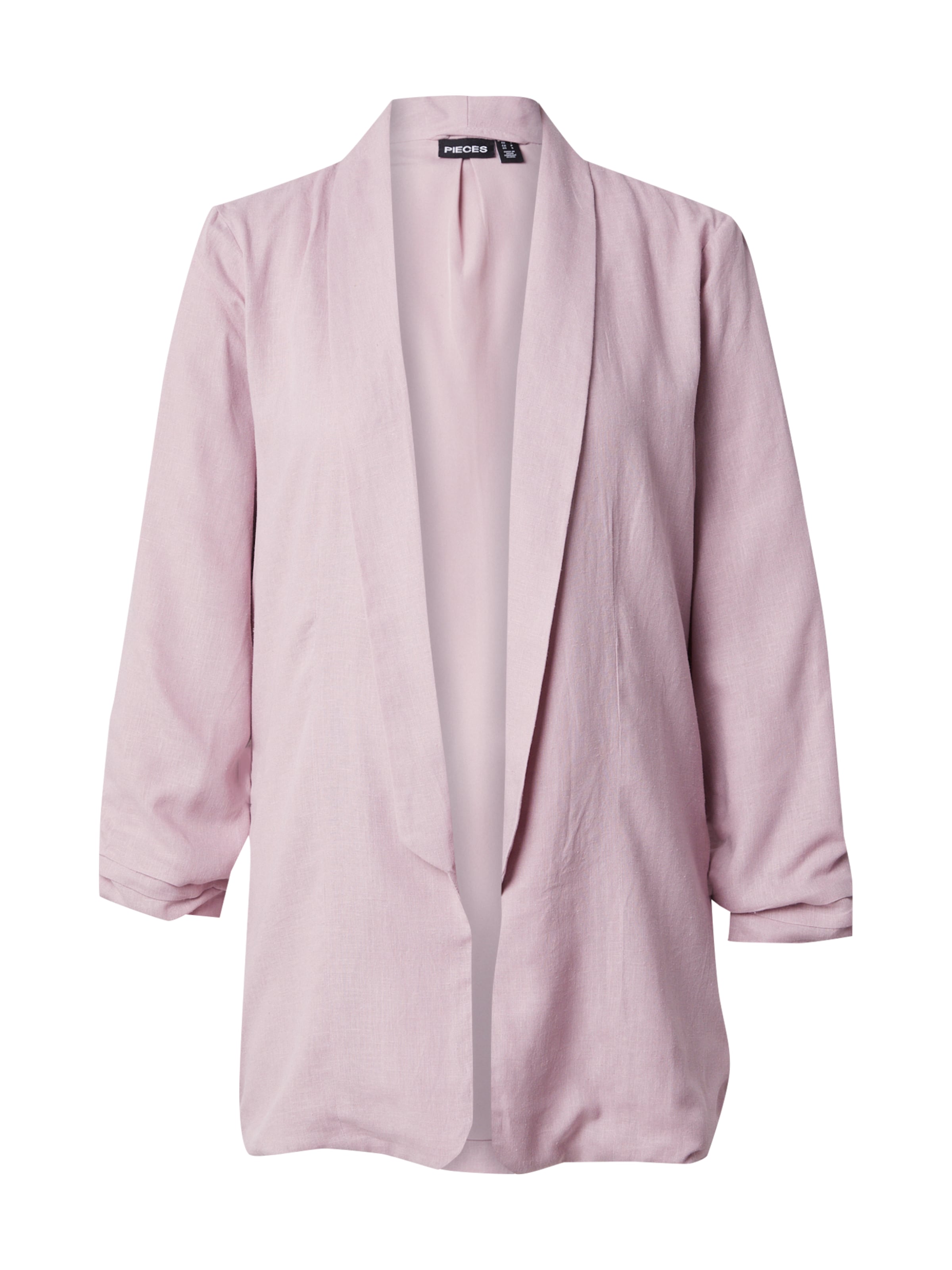 PIECES Блейзър в розово: отпред