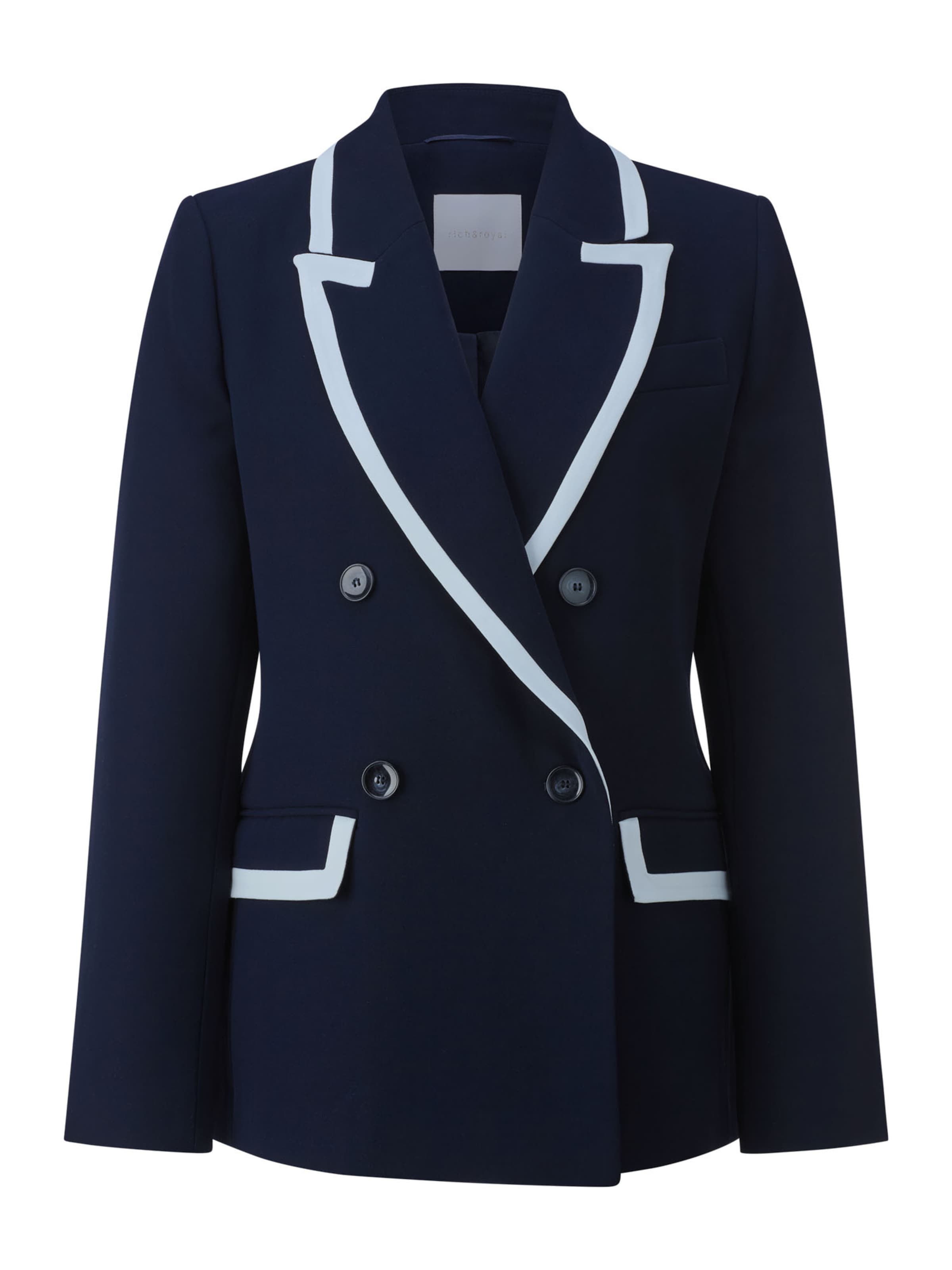 Blazer Rich & Royal en bleu : devant