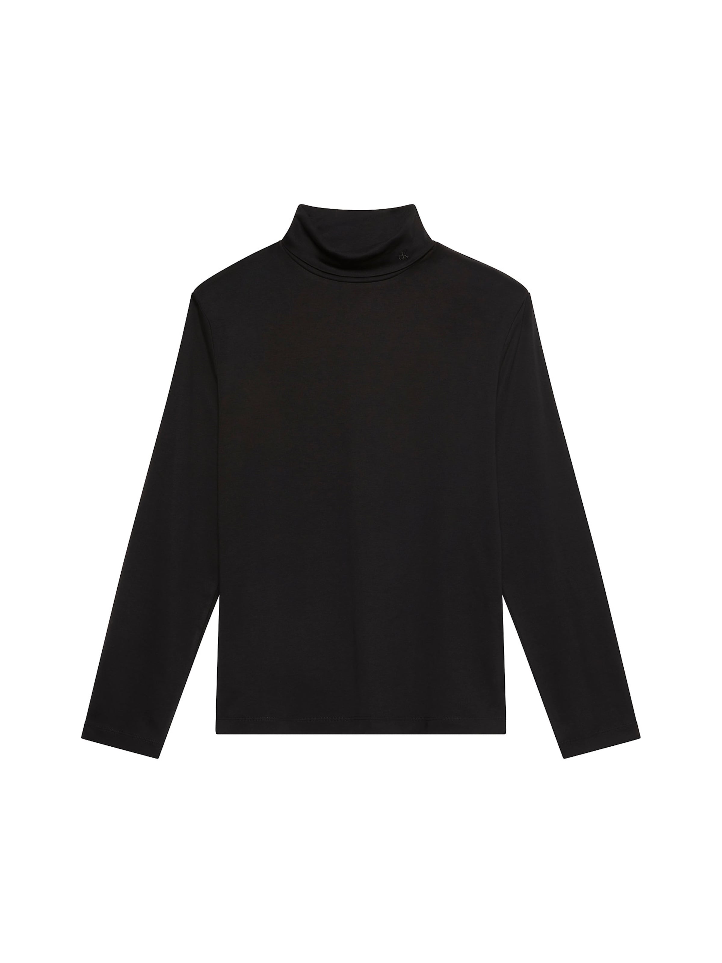 Calvin Klein Regular Shirt in Zwart: voorkant