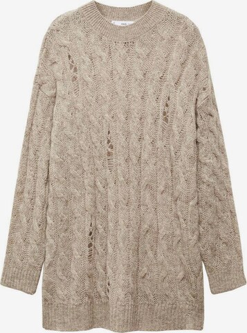 Pull-over 'Home' MANGO en beige : devant