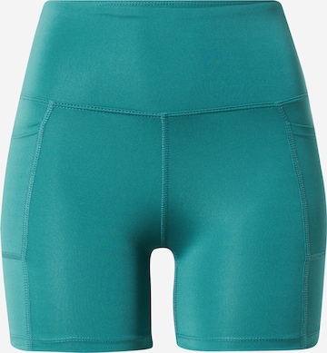 Skinny Pantalon de sport Bally en vert : devant