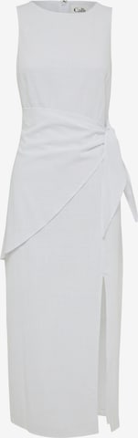 Calli - Vestido 'MISHTI' em branco: frente