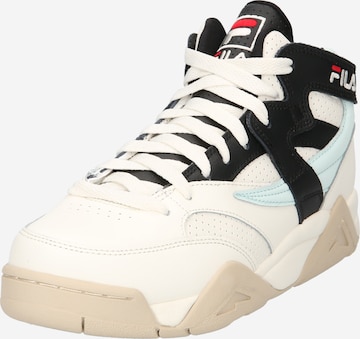 Sneaker alta 'M-Squad' di FILA in beige: frontale