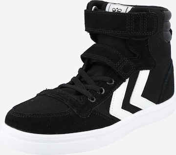 Hummel - Zapatillas deportivas en negro: frente