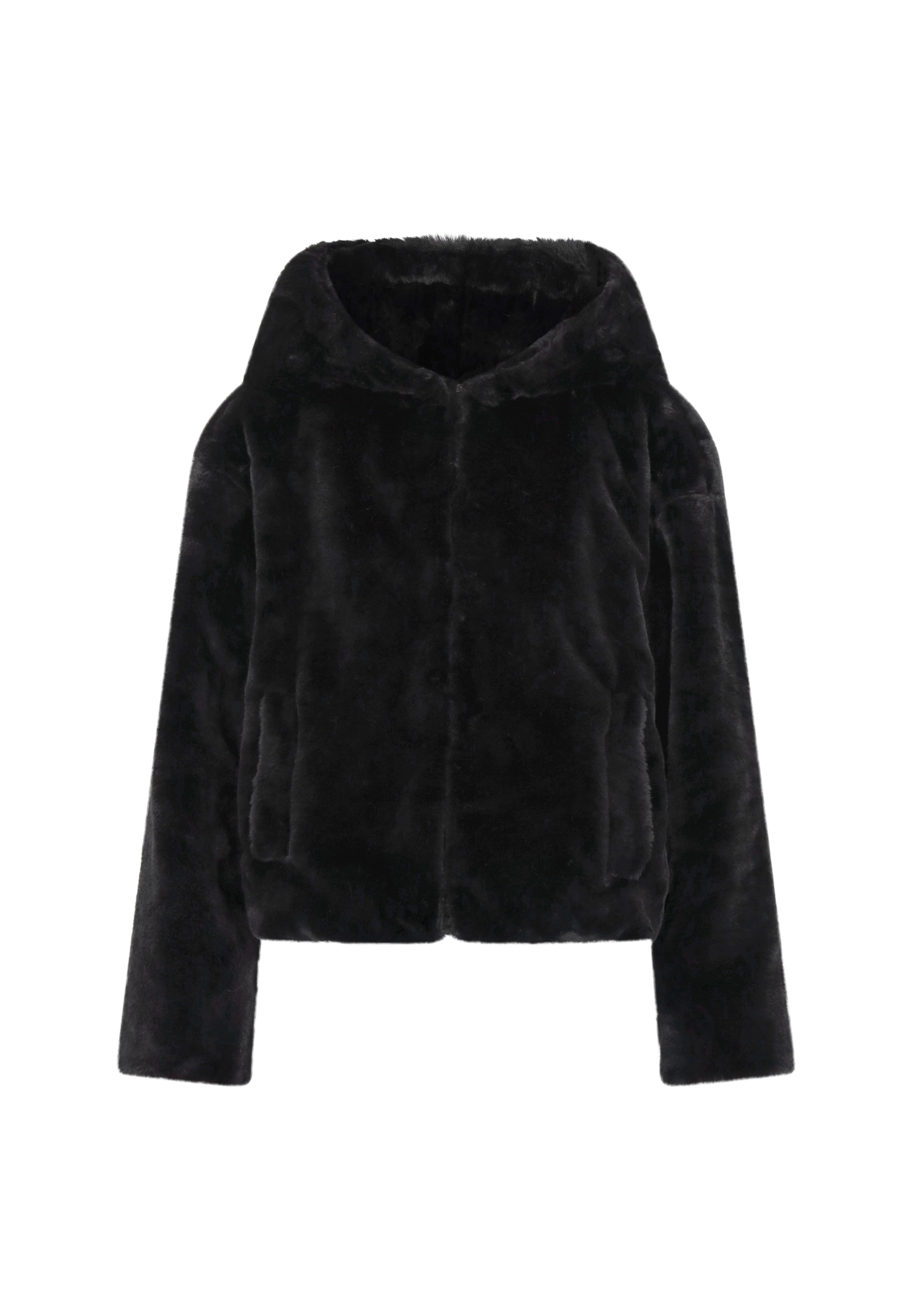 Geacă de primăvară-toamnă de la MYMO pe negru: față