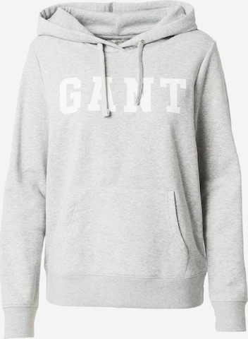 Sweat-shirt GANT en gris : devant