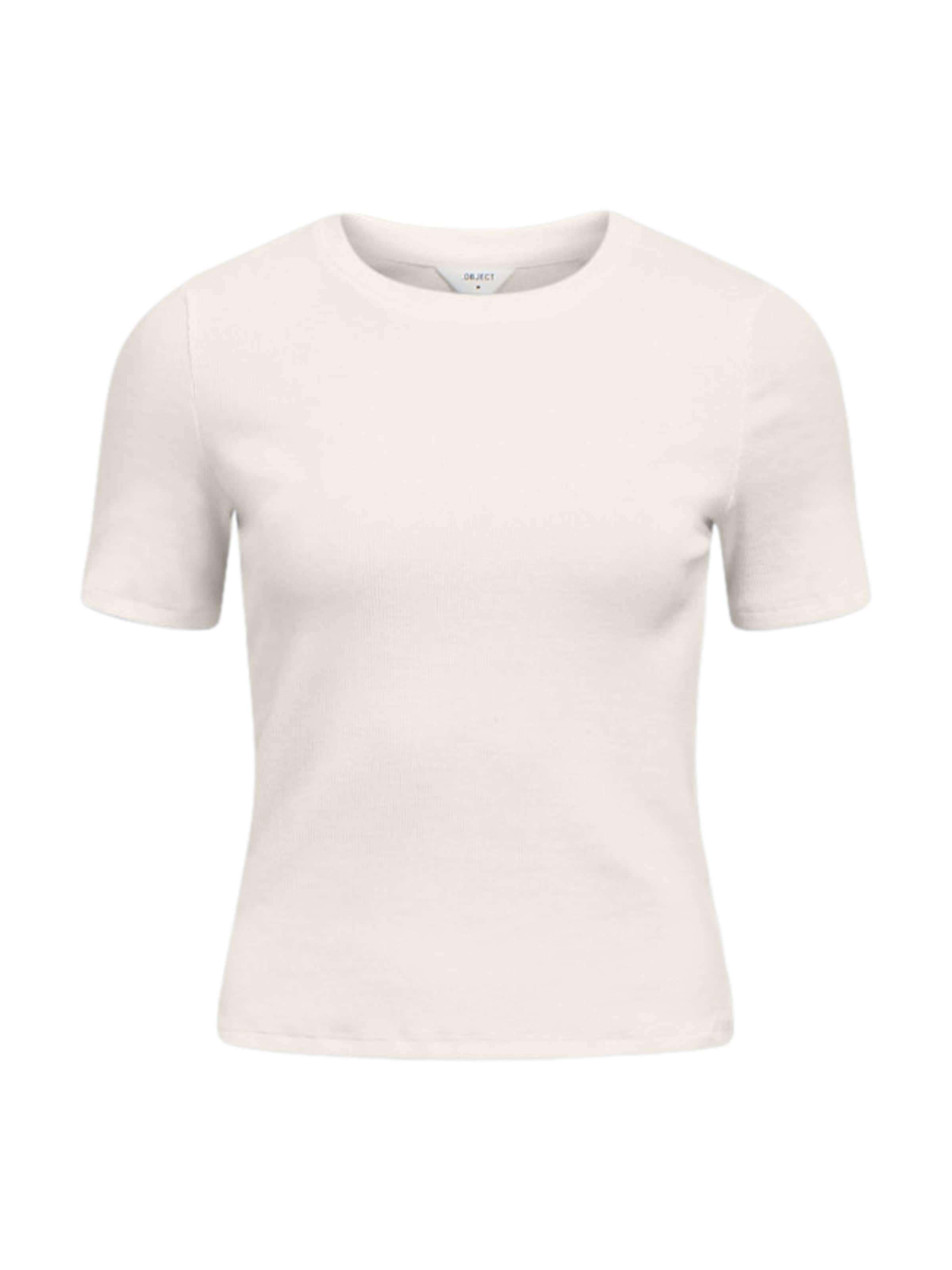 OBJECT Тениска 'OBJMoli' в бежово: отпред