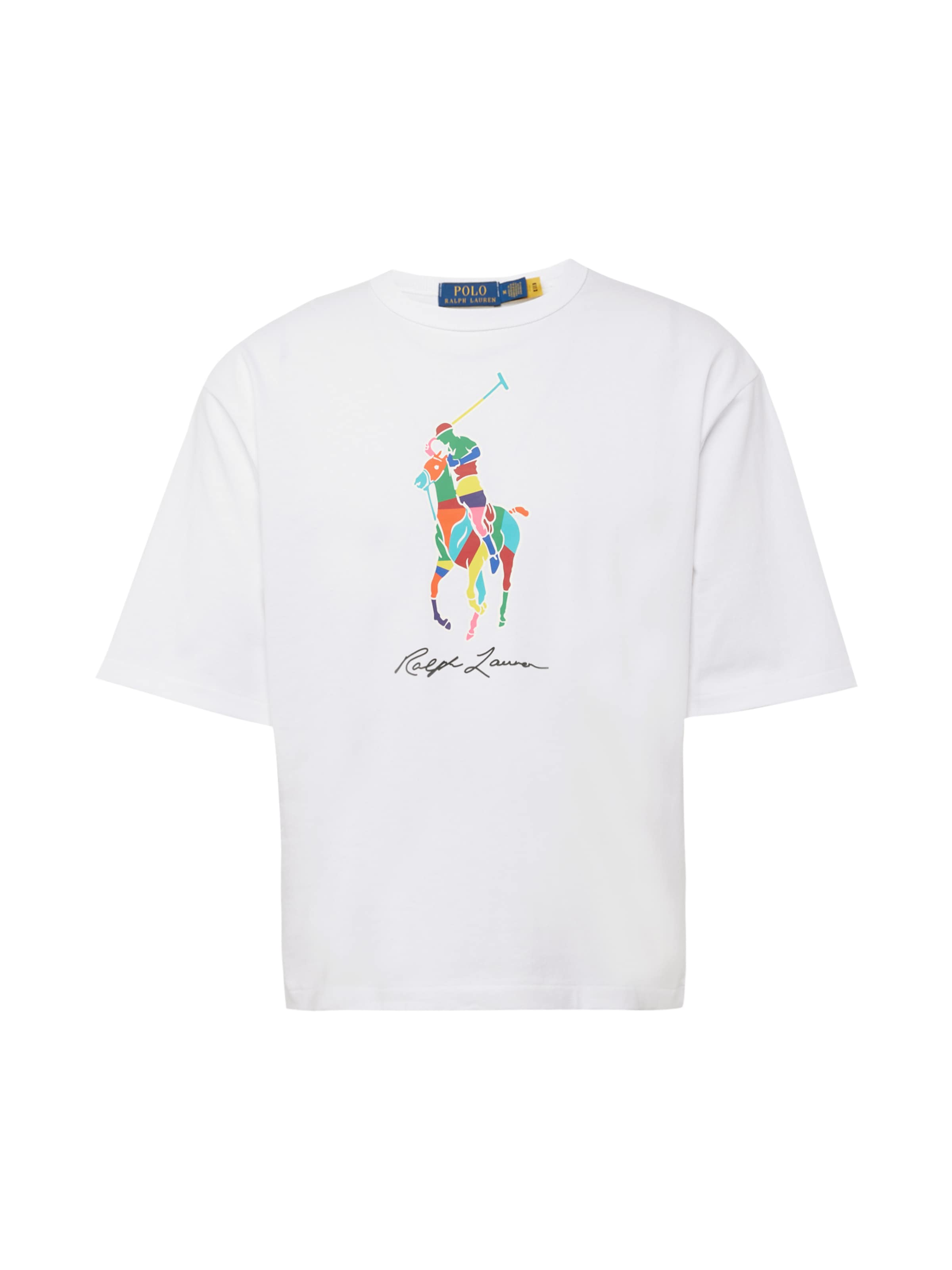 Polo Ralph Lauren Shirt in Light blue / Yellow / Orange / White, Item view