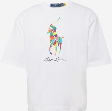 Maglietta di Polo Ralph Lauren in bianco: frontale