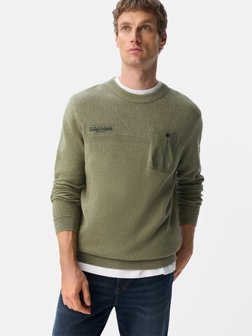 CAMEL ACTIVE Sweater in Green