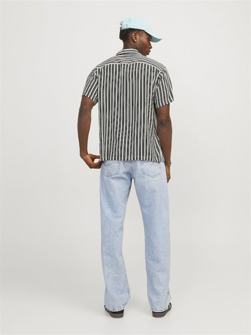 JACK & JONES - Ajuste confortable Camisa 'Luke Aruba' en blanco