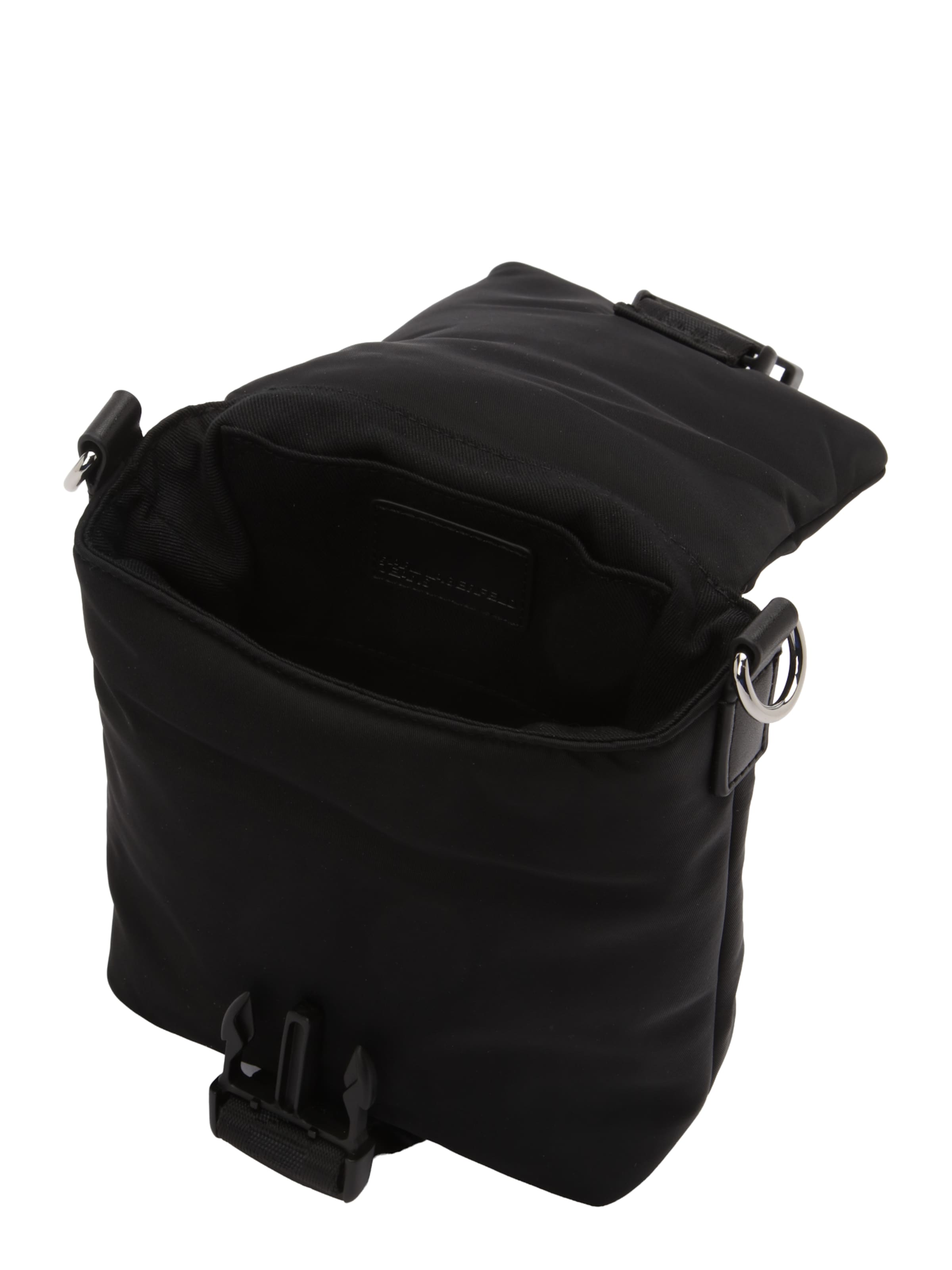 KARL LAGERFELD JEANS - Bolso de hombro en negro: arriba