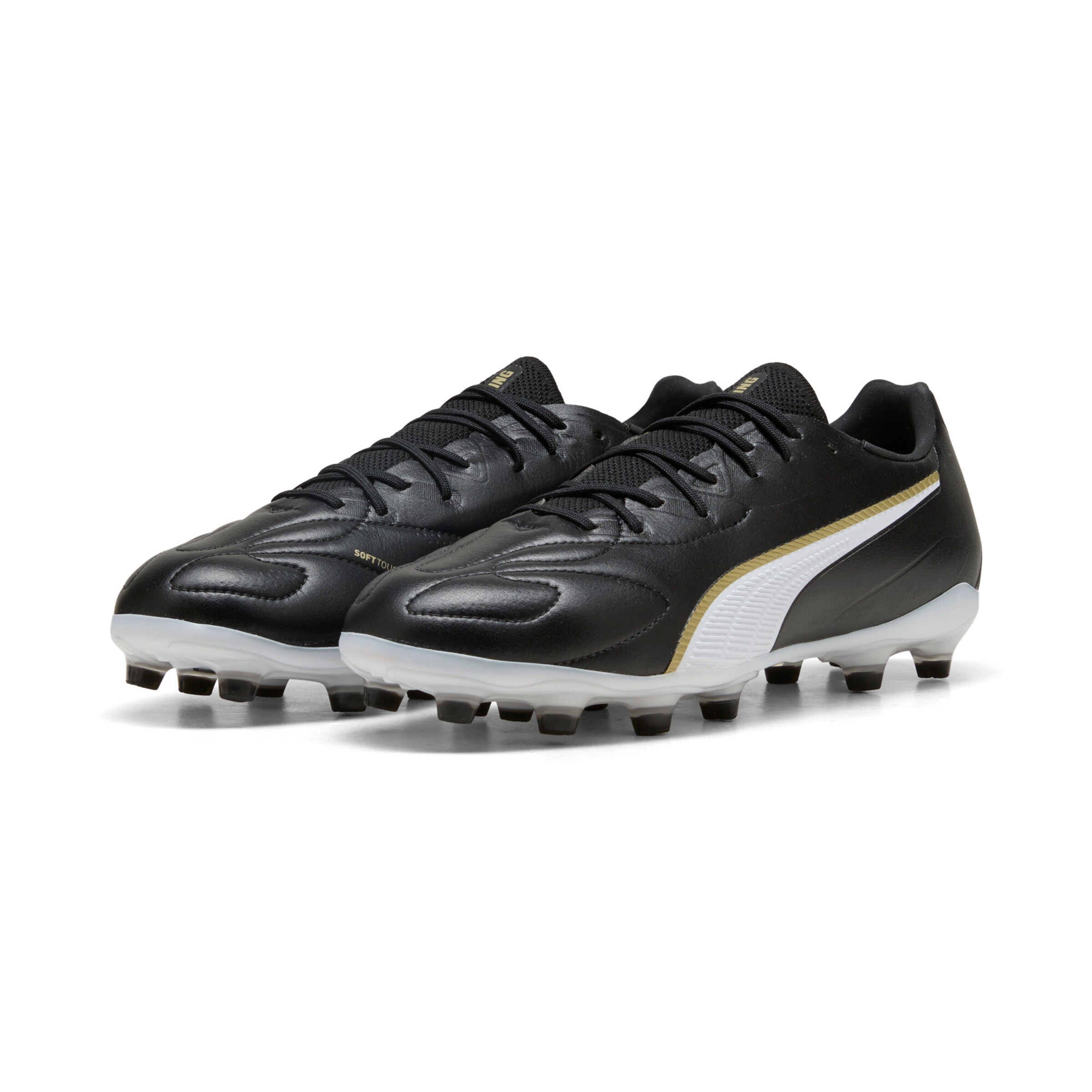 PUMA Soccer Cleats 'King 20 Match' in Black