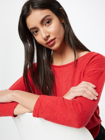 Hailys Sweter 'Mia' w kolorze czerwony