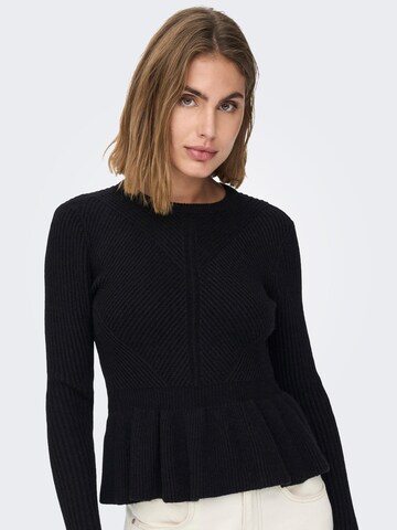 Pull-over 'Fia Katia' ONLY en noir : devant