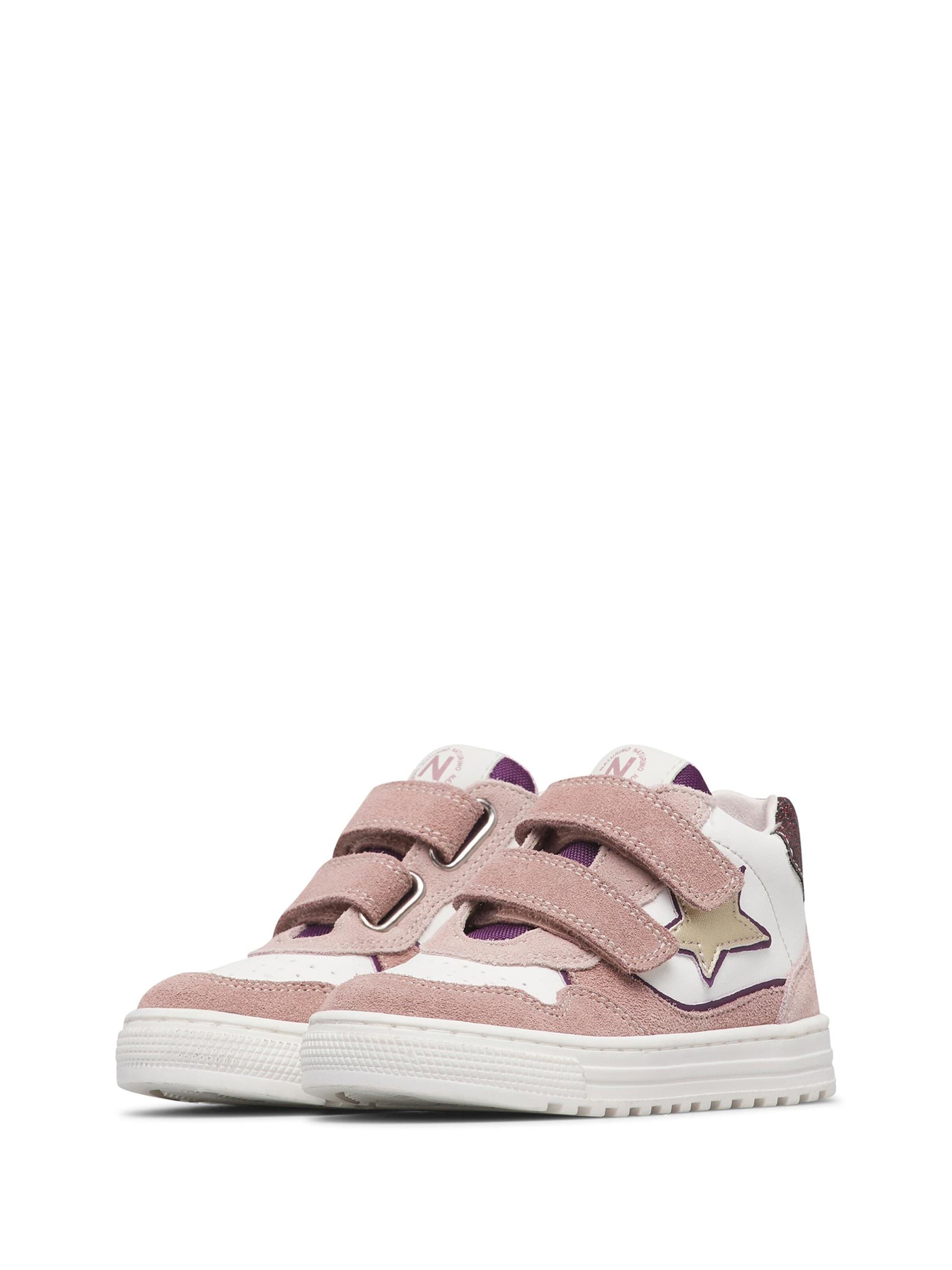 NATURINO Sneakers 'HESS HIGH 3 VL.' in Wit