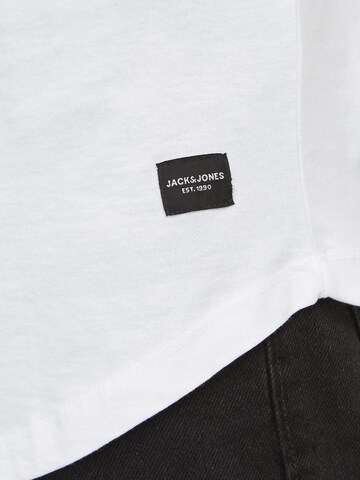 Coupe regular T-Shirt 'JJENoa' JACK & JONES en blanc