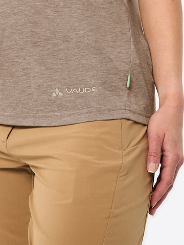 VAUDE Funktionsshirt 'Skomer III' in Beige