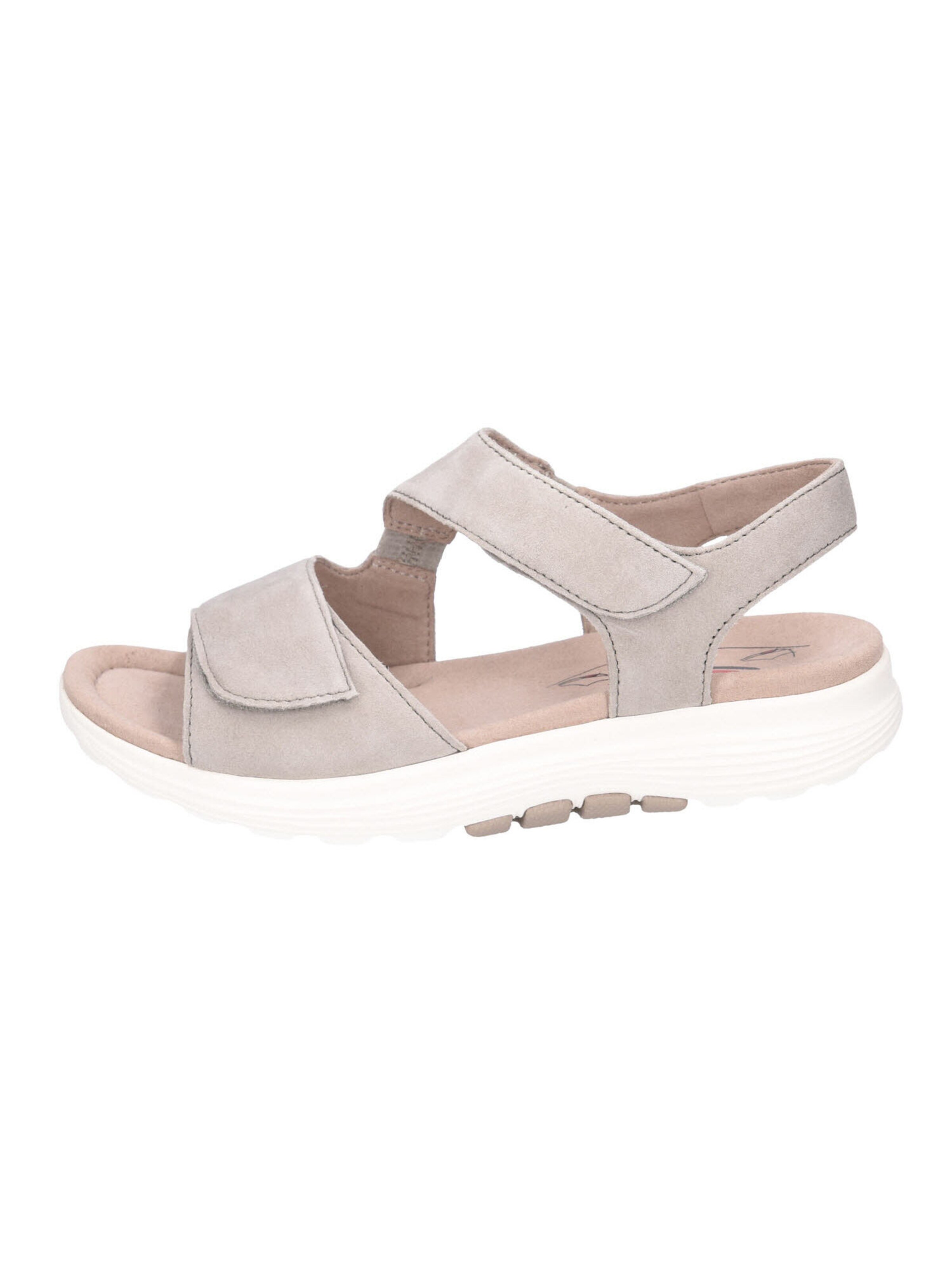 GABOR Strap Sandals in Beige: front