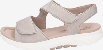 GABOR Strap Sandals in Beige: front