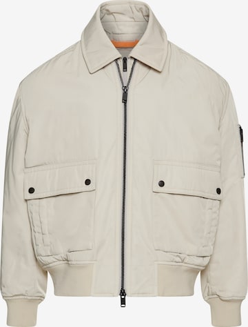 BOSS Orange Between-Season Jacket in Beige: front