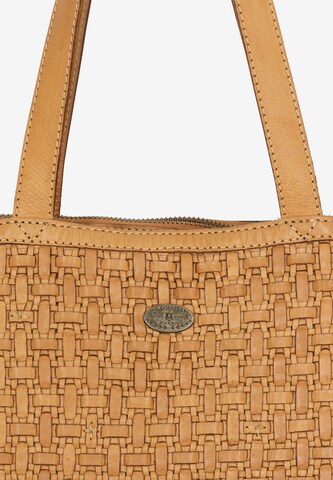 DreiMaster Vintage Shopper 'Eyota' in Beige