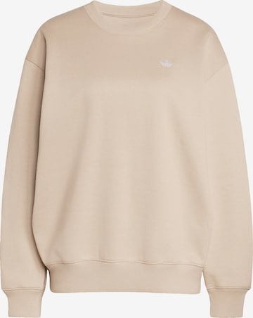 Felpa 'Essentials' di ADIDAS ORIGINALS in beige: frontale