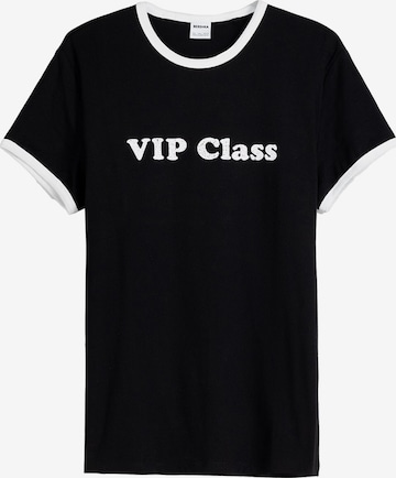 Bershka Shirt in Black: front