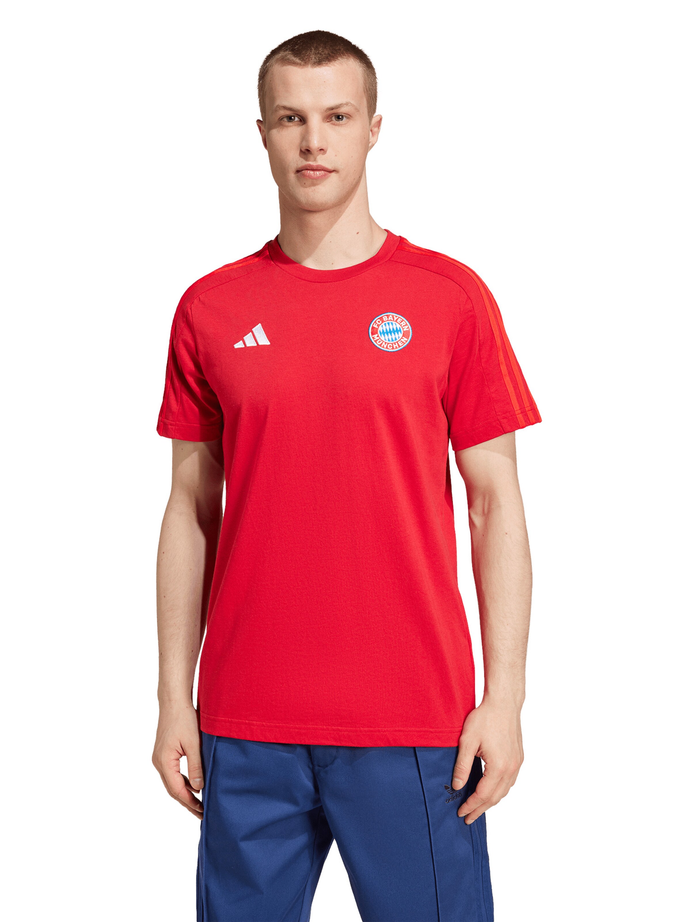 ADIDAS PERFORMANCE Performance Shirt 'DNA' in Red: front
