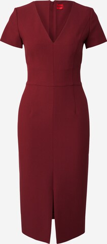 HUGO Pouzdrové šaty 'Kalamara' – červená: přední strana