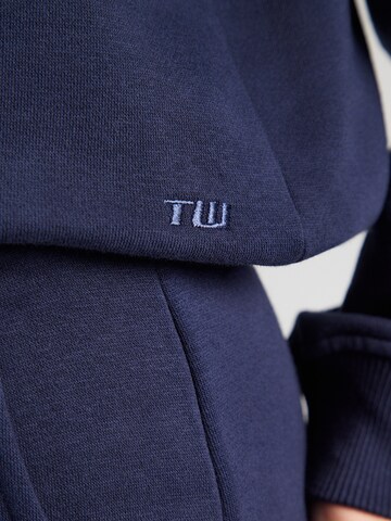 Bluză de molton de la Tally Weijl pe albastru