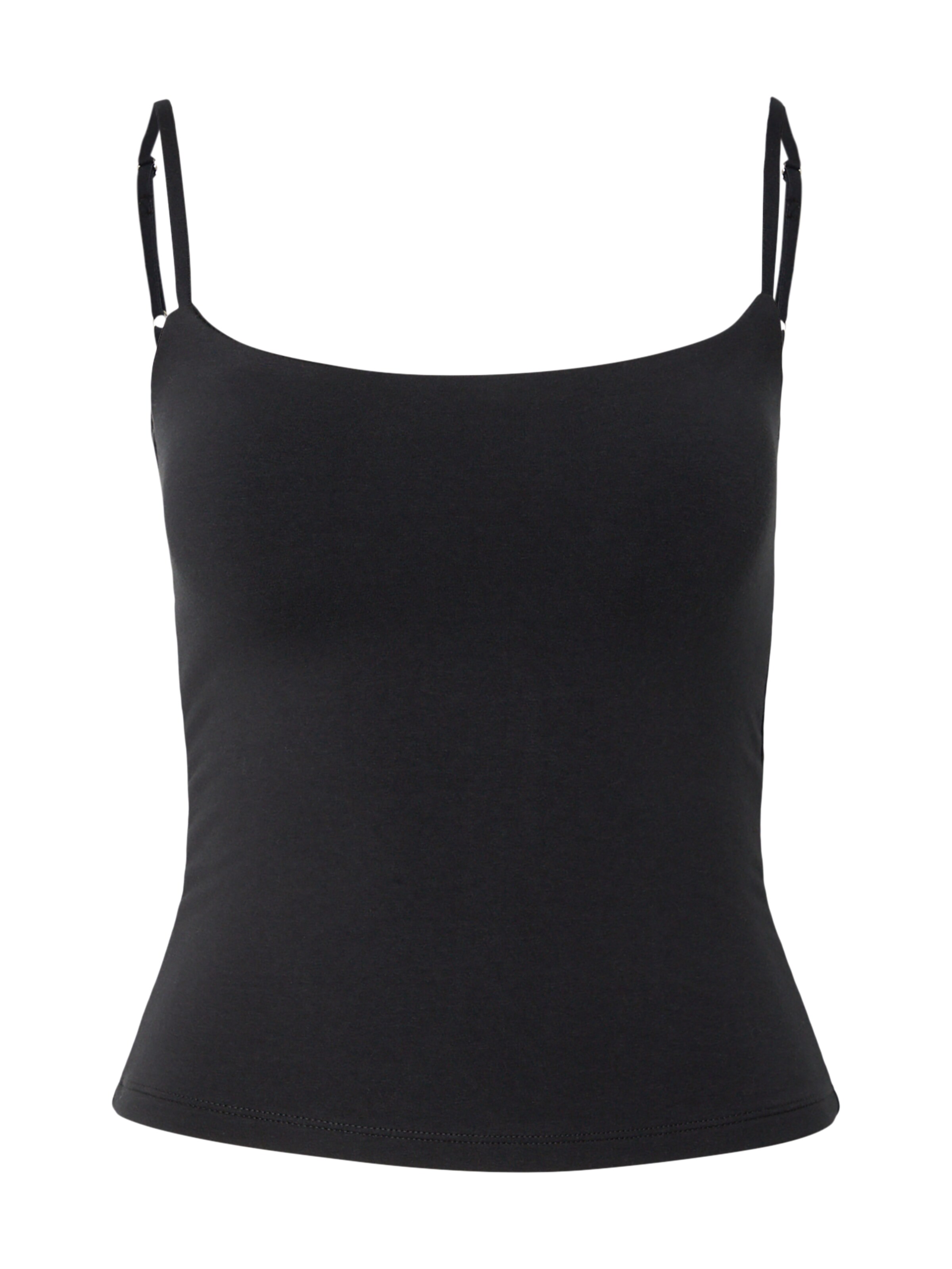 Abercrombie & Fitch Τοπ σε μαύρο: μπροστά