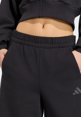 ADIDAS SPORTSWEAR Barrel Sports trousers 'Essentials Contemporary' in Black