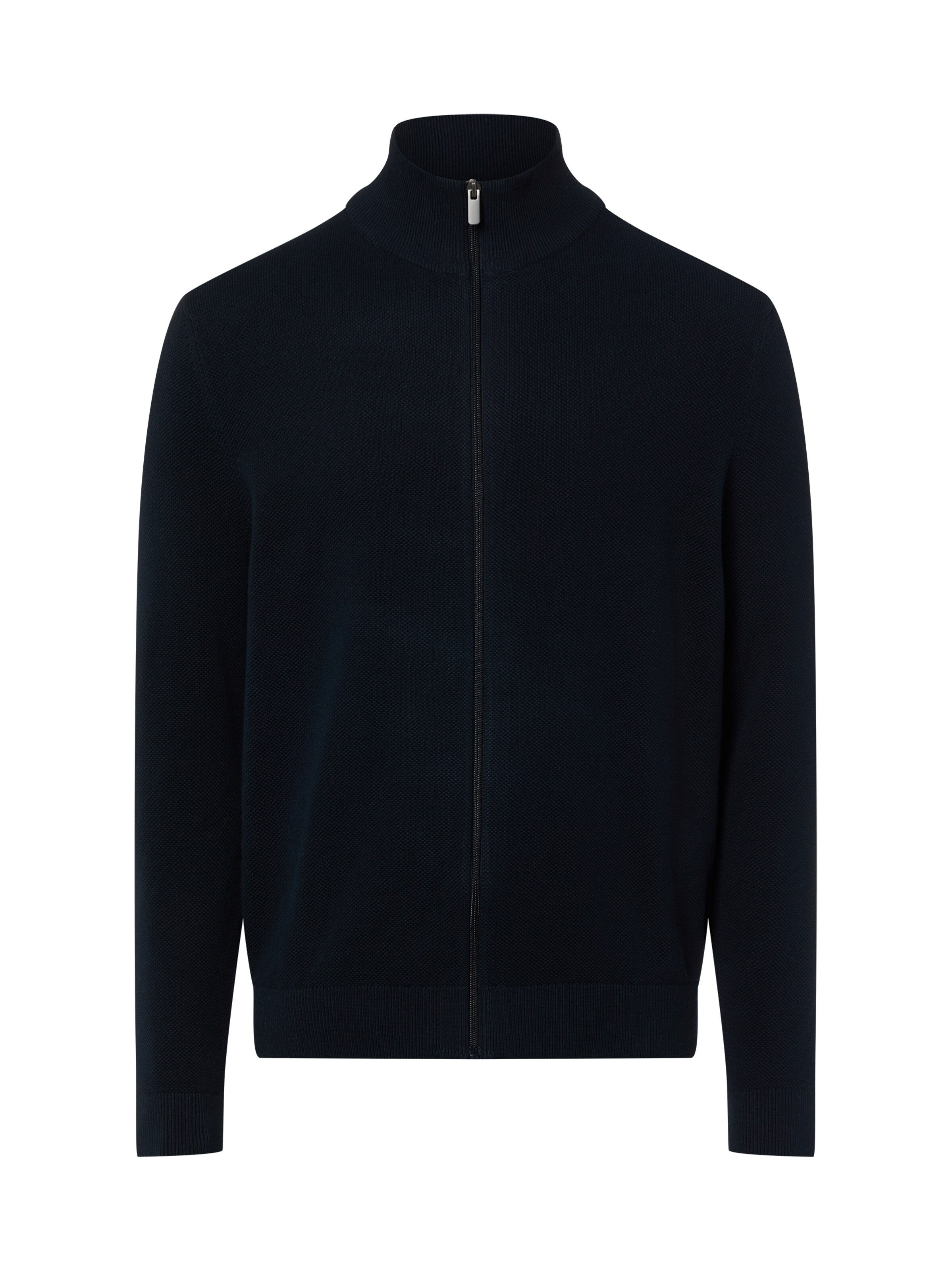 Vestes en maille Nils Sundström en bleu : devant