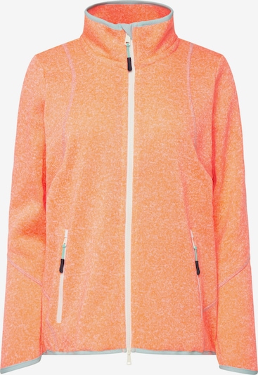 LAURASØN Sweatjacke in orangemeliert, Produktansicht