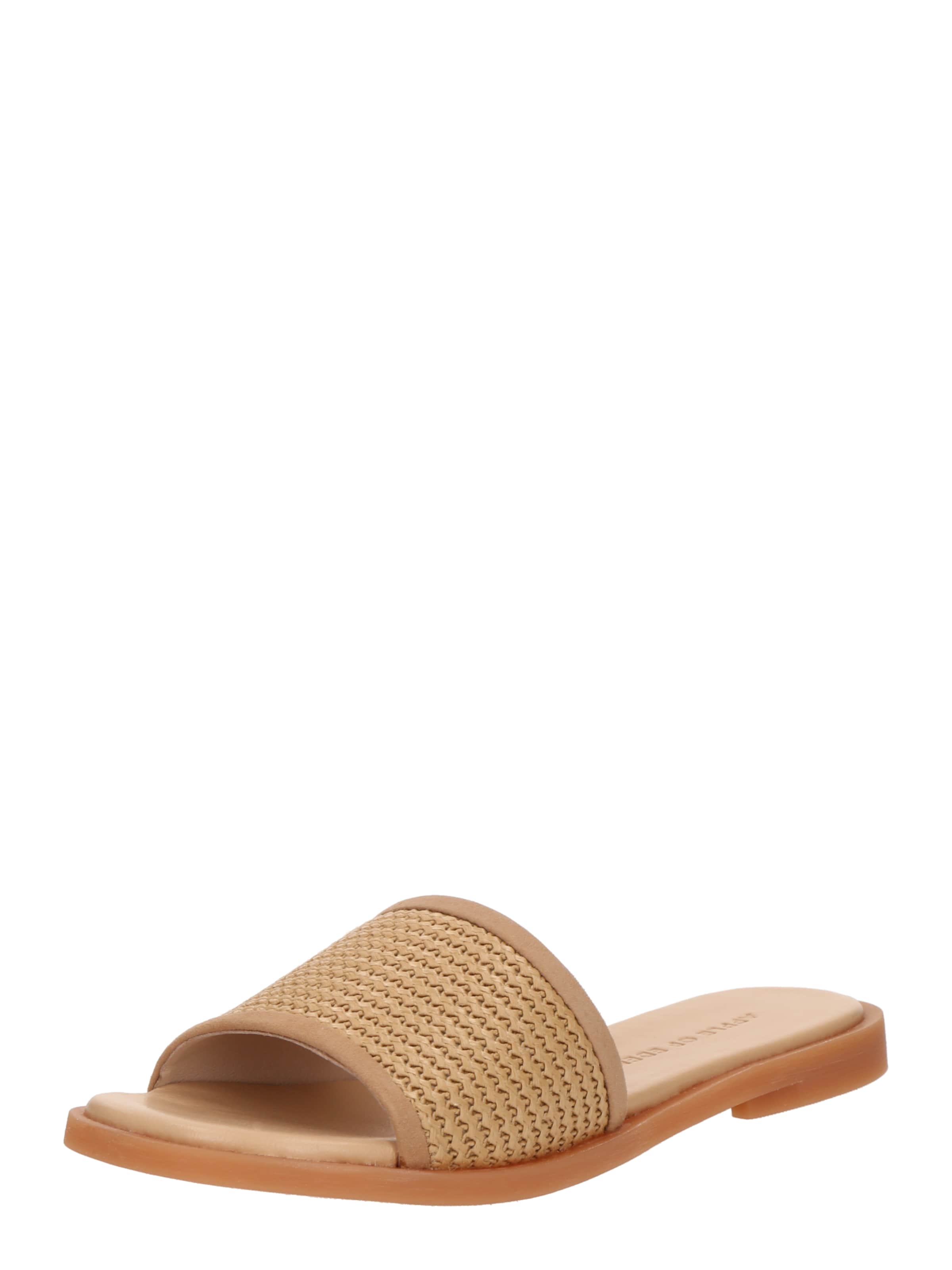Apple of Eden Pantolette 'ARIANA 41' i beige: framsida