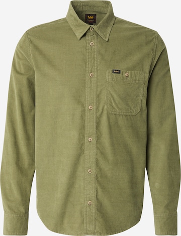 Lee Рубашка в Зеленый: спереди