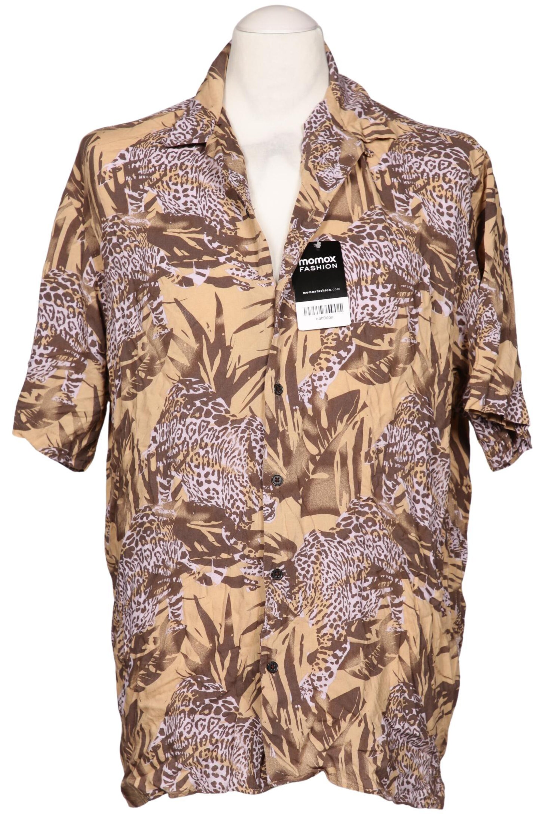 JACK & JONES Button Up Shirt in L in Beige: front