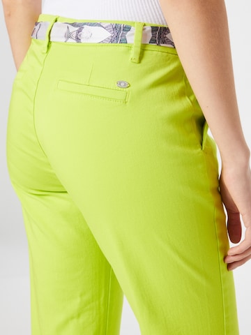 FREEMAN T. PORTERSlimfit Chino hlače 'Claudia Felicita' - zelena boja