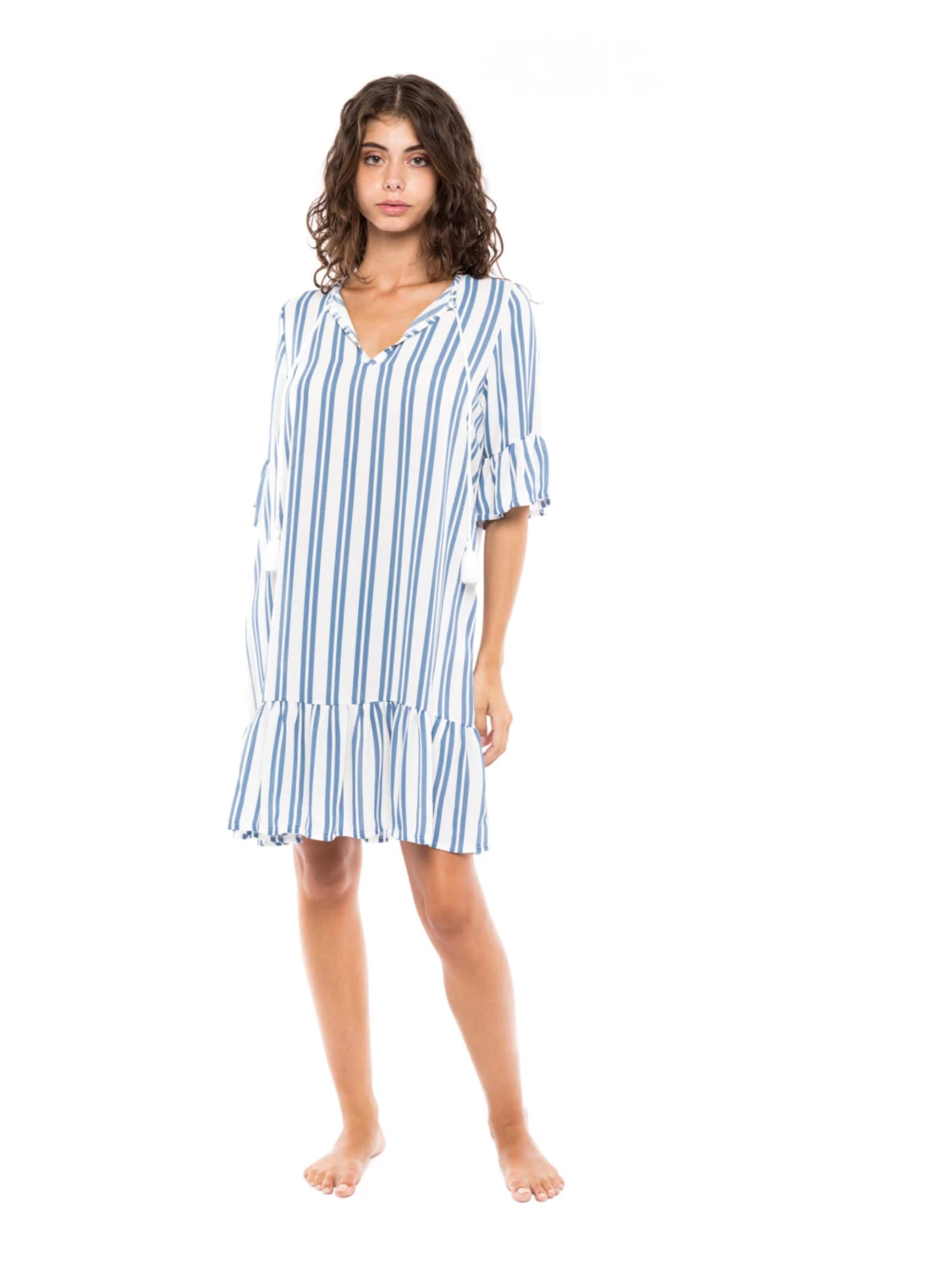 Pink Label Summer dress in Blue: front