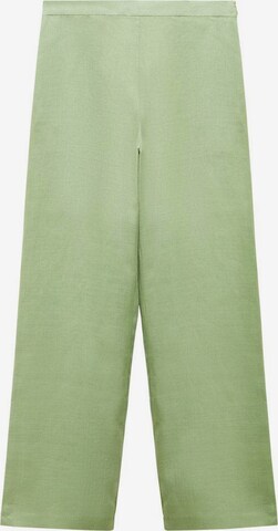 MANGO Wide leg Pants 'dana' in Green: front