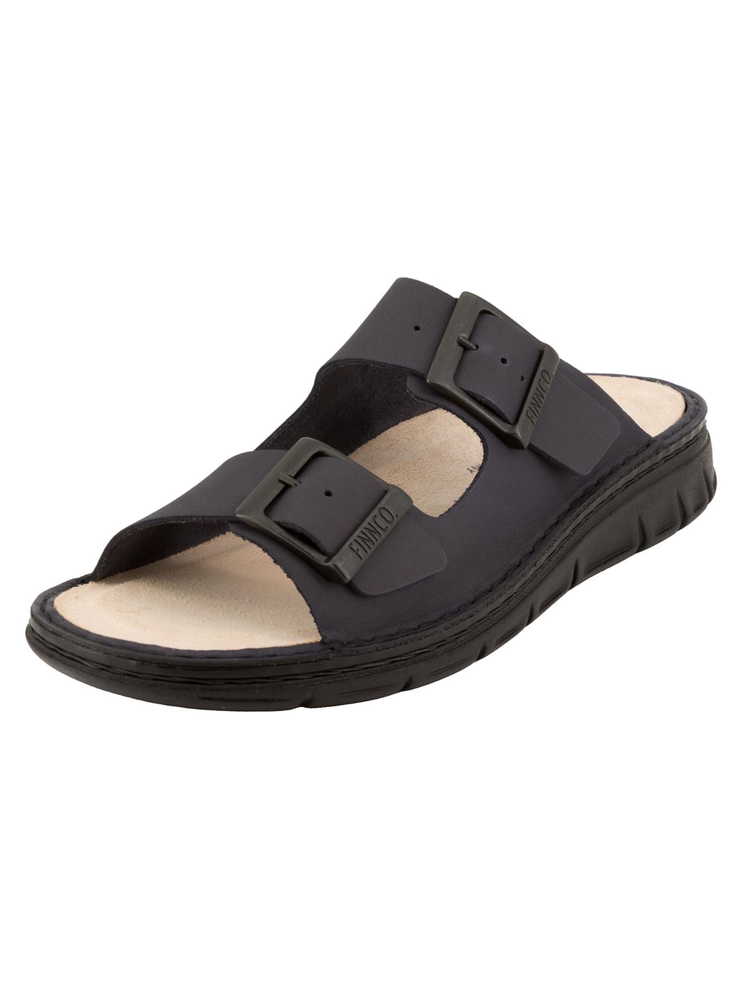 Finn Comfort Mule 'Cayman-S' in Blue: front