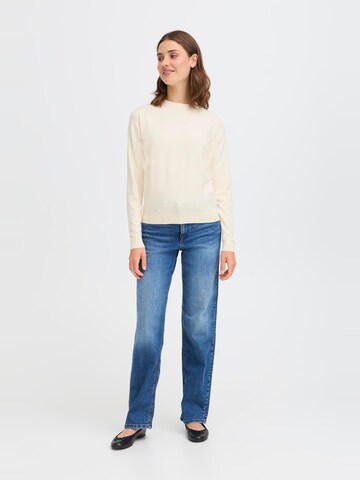 Oxmo Sweater ' OXISCANNY LS ' in Beige